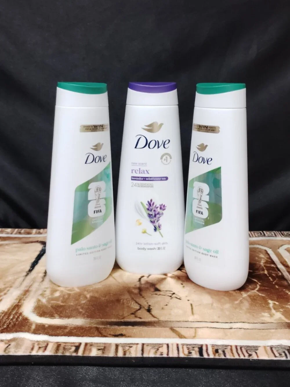 Dove Beauty Body Wash - Palo Santo + Sage Oil & Relax Lavender Oil & Chamomile